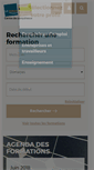 Mobile Screenshot of formation-environnement.be